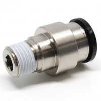 Đầu Nối Nhanh Khí Nén Dạng Thẳng Ren Ngoài Pisco POC1/2-N2U