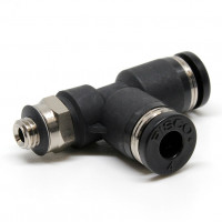 Đầu Nối Nhanh Khí Nén Dạng Chữ T Ren Ngoài Pisco PD4-M5-C