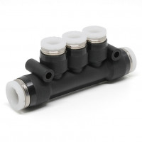 Đầu Nối Nhanh Khí Nén Chữ T 5 Ngã Dạng Nối Giảm Pisco PKG5/16-1/4