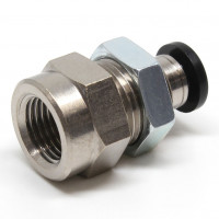 Đầu Nối Nhanh Khí Nén Dạng Thẳng Ren Trong Ngoài Pisco PMF4-01-UC
