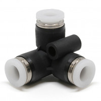 Đầu Nối Nhanh Khí Nén Chạc Ba 90° Pisco PVU1/4-UC