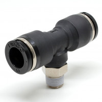Đầu Nối Nhanh Khí Nén Dạng Chữ T Ren Ngoài Pisco PB10-01-C