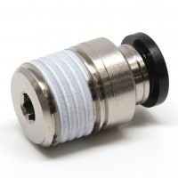 Đầu Nối Nhanh Khí Nén Dạng Thẳng Ren Ngoài Pisco POC6-02-C