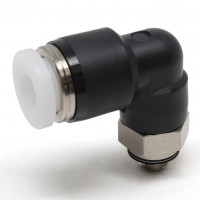 Đầu Nối Nhanh Khí Nén Dạng Cong 90° Ren Ngoài Pisco PL3/16-U10UW