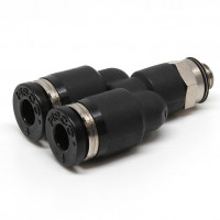 Đầu Nối Nhanh Khí Nén Dạng Chữ Y Ren Ngoài Pisco PX4-M5W