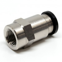 Đầu Nối Nhanh Khí Nén Dạng Thẳng Ren Trong Pisco PCF8-01W-C