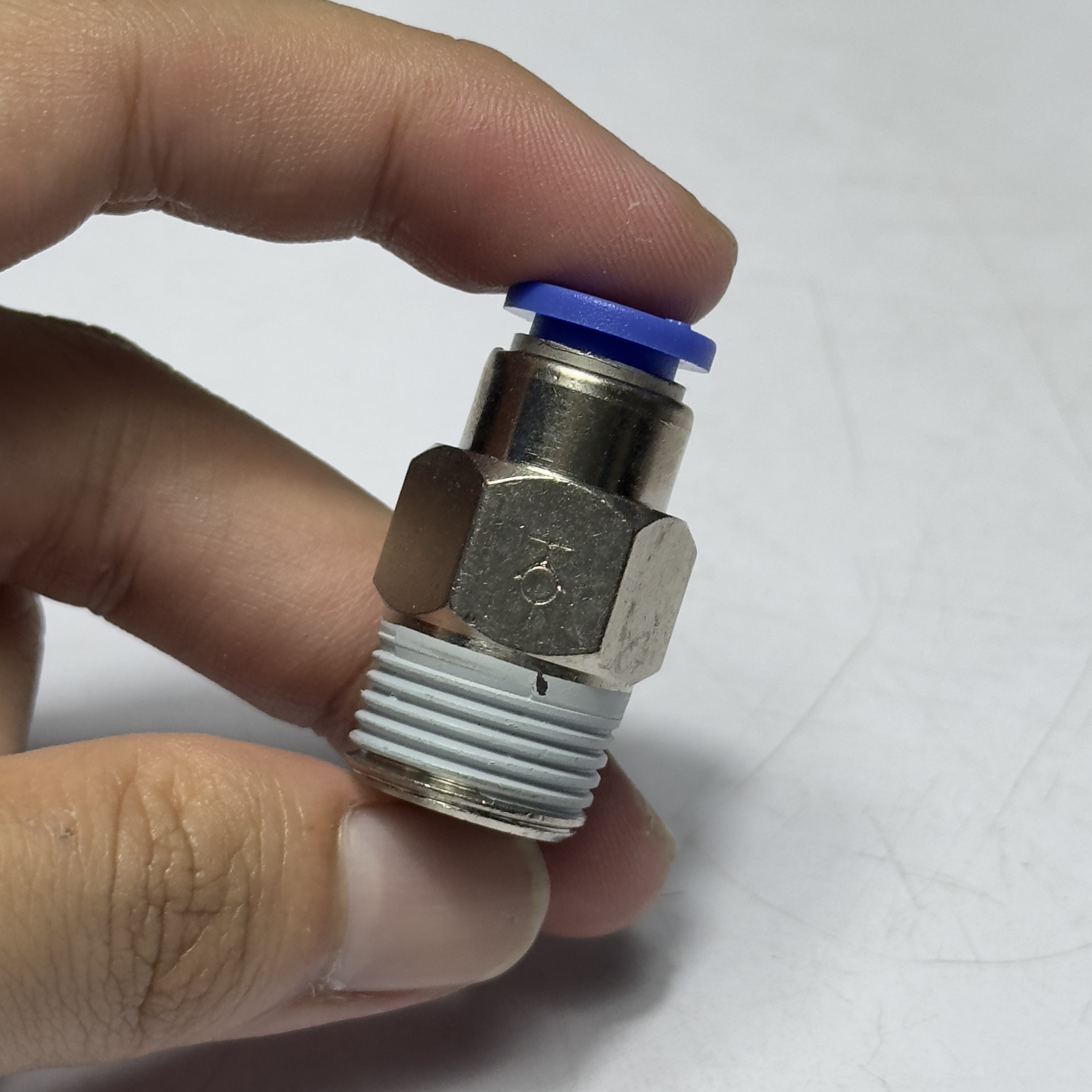 Hình ảnh Đầu Nối Nhanh Khí Nén Tự Ngắt CDC SPC 0803