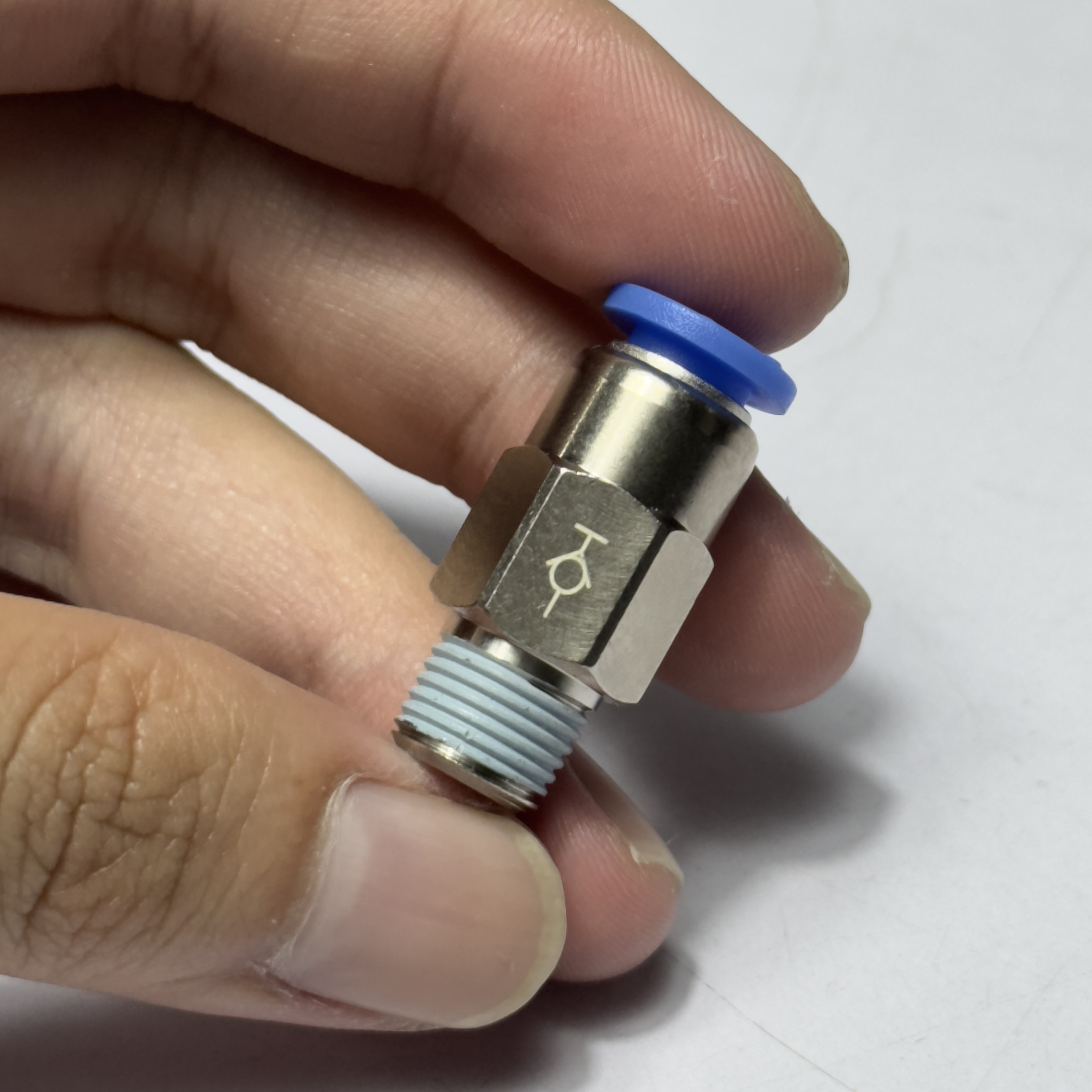 Hình ảnh Đầu Nối Nhanh Khí Nén Tự Ngắt CDC SPC 0601