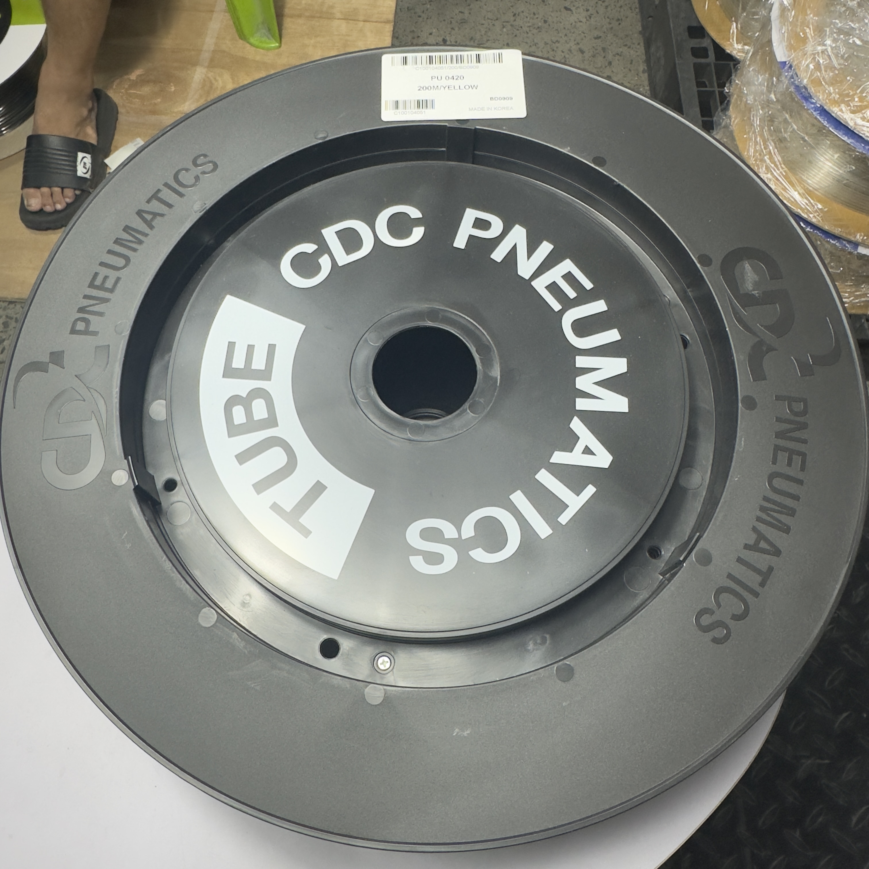 Hình ảnh Ống Dẫn Khí PU OD4 x ID2 mm Màu Vàng CDC PU 0420