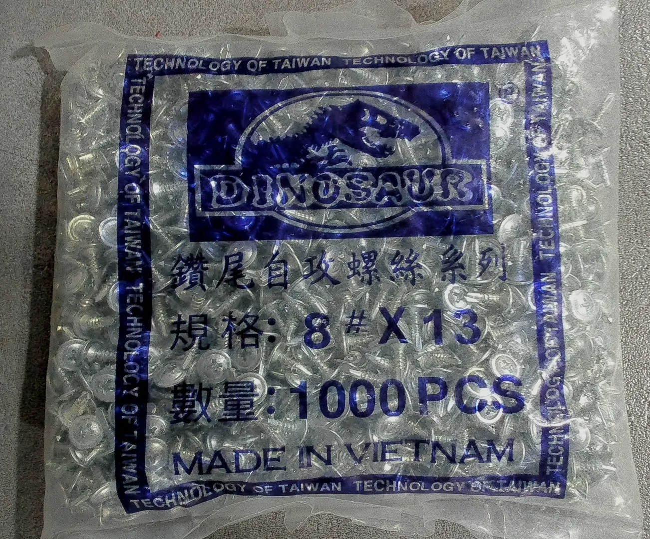 Vít tự khoan đuôi cá đầu dù
